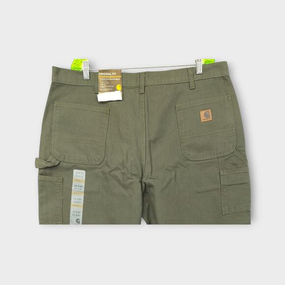 NEW With TAGS - Men Carhartt Original Fit Wash Duck Work Dungaree Straight 42x30 - Picture 6 of 6